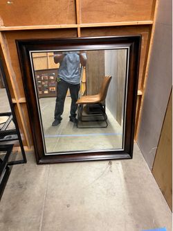 Brown mirror
