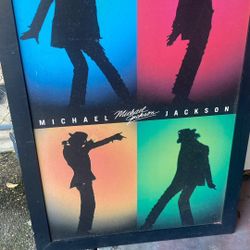 Michael Jackson Framed Poster 3ftX2