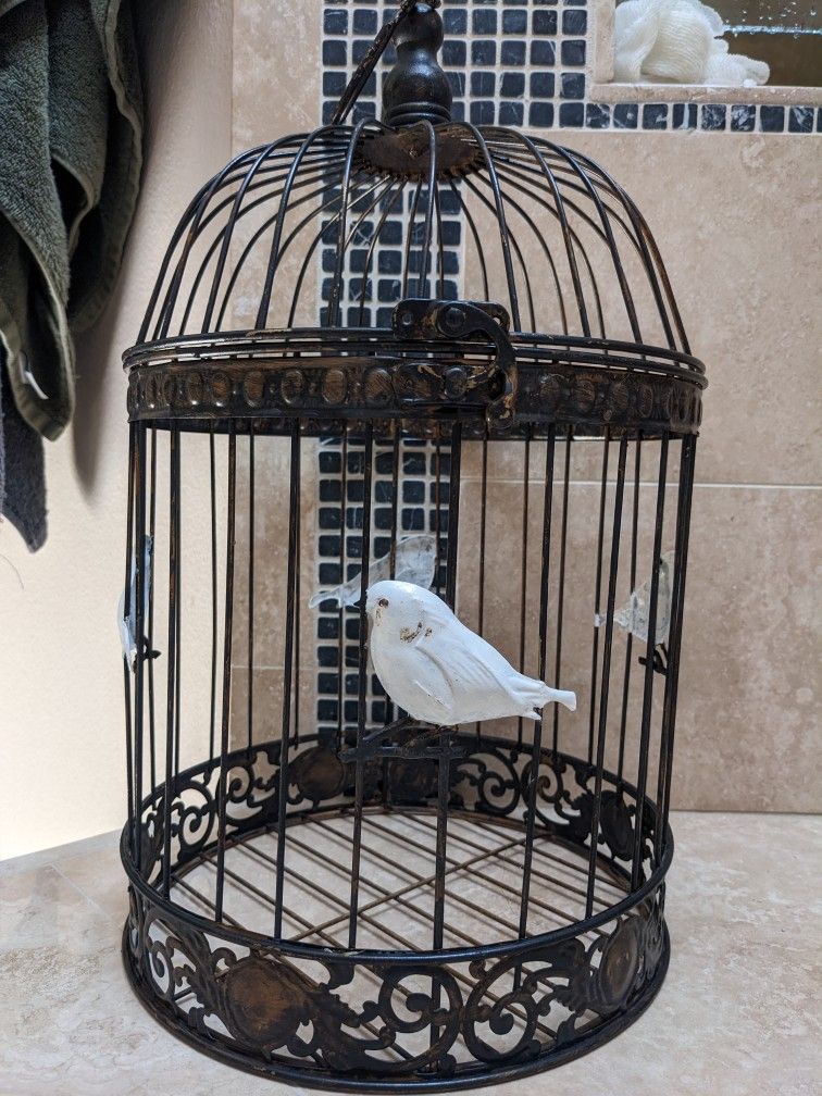 Antique Cage For Plants Or Anything