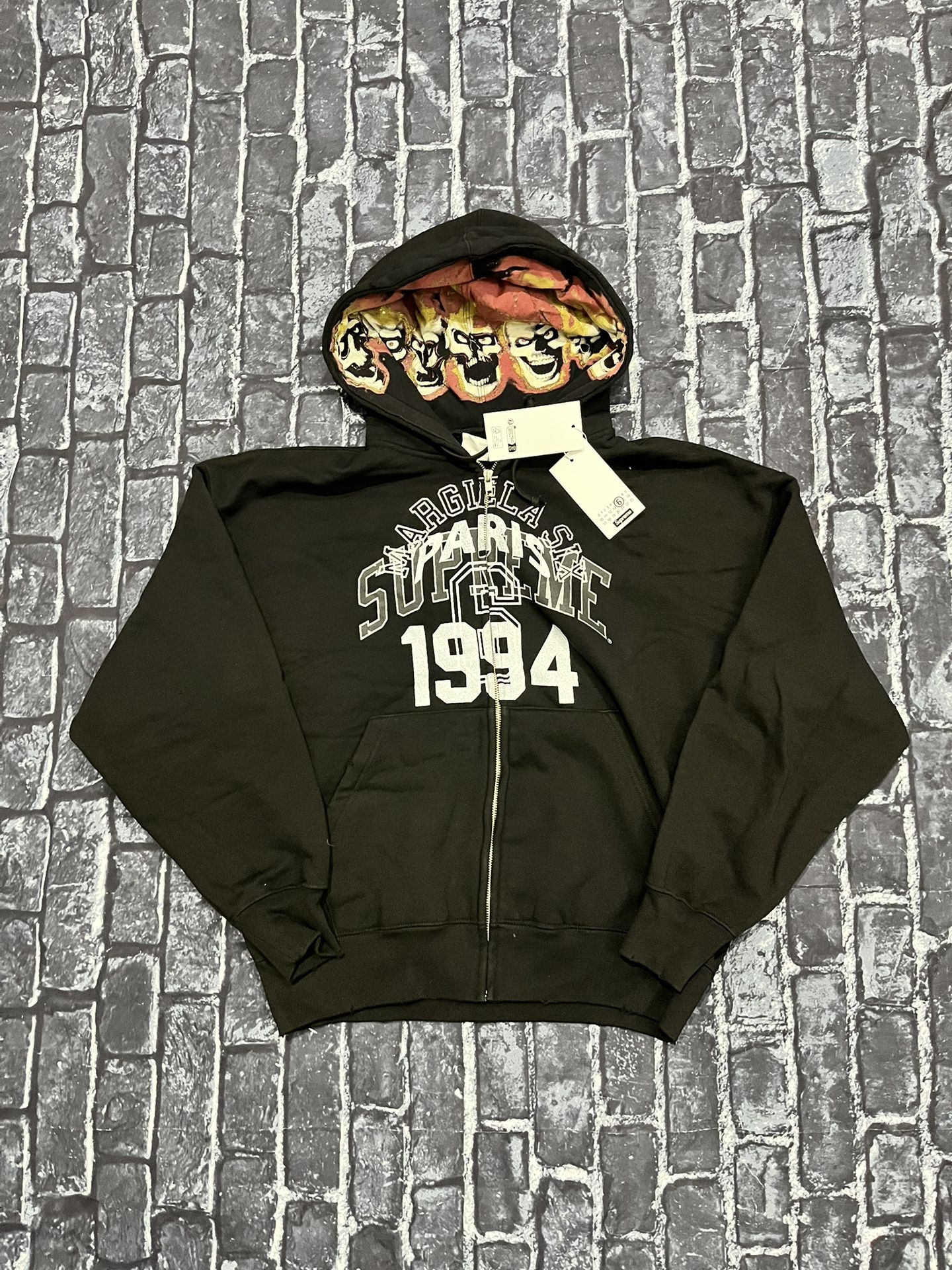 supreme margiela mm6 hoodie brand new