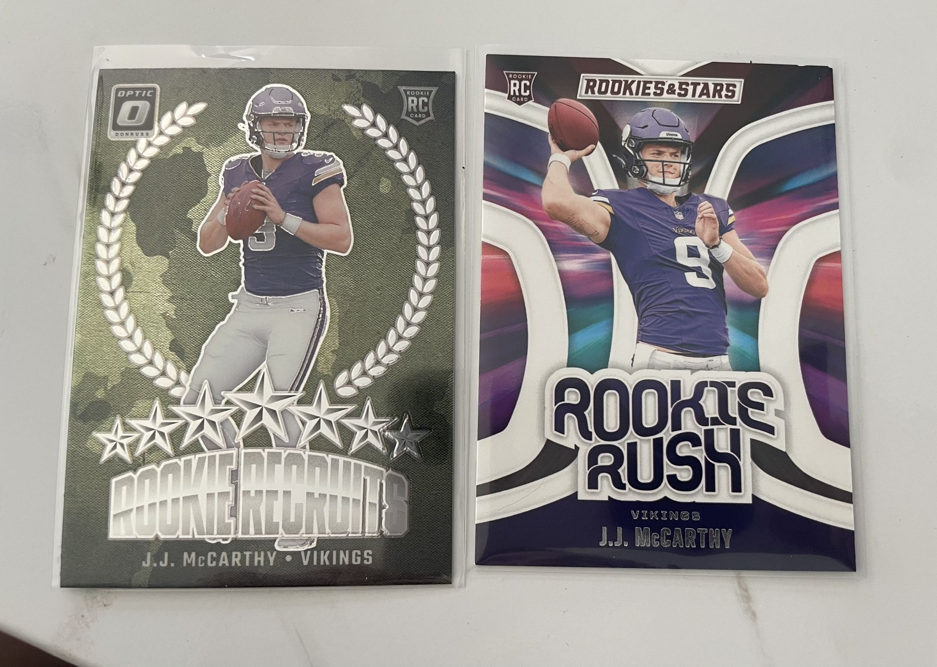 JJ McCarthy Rookie Cards