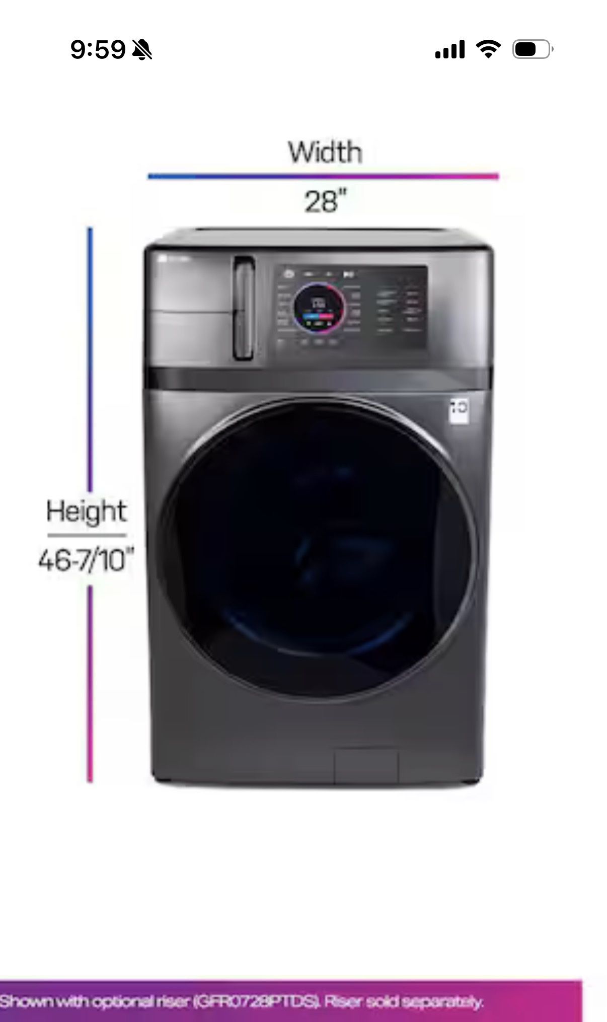 Washer Dryer Combo