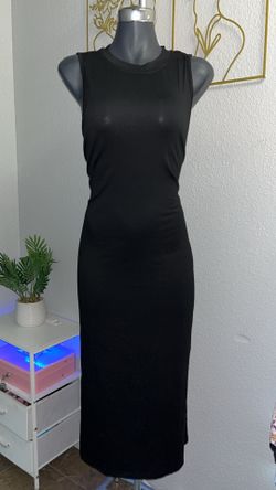 Black Midi Dress 
