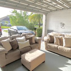 Couches Set- Microsuede 