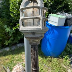 Antique Heavy Duty Industrial Hanging Work Light
