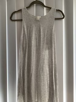 H&M light gray tank top