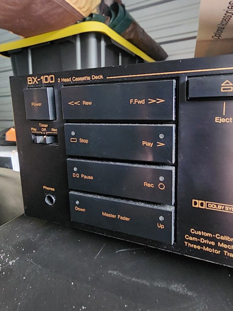 Nakamichi DX-100 Cassette Player