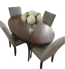 Ethan Allen Hathaway Expandable Dining Table Set