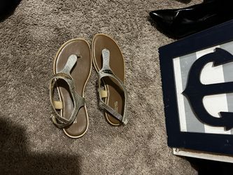 Authentic MK Gold Sandle