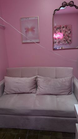 Pink Sofa Bed