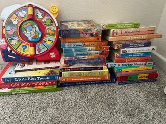 Boardbooks and See N’Say activity