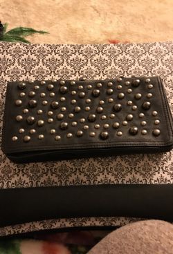Clutch studded bag