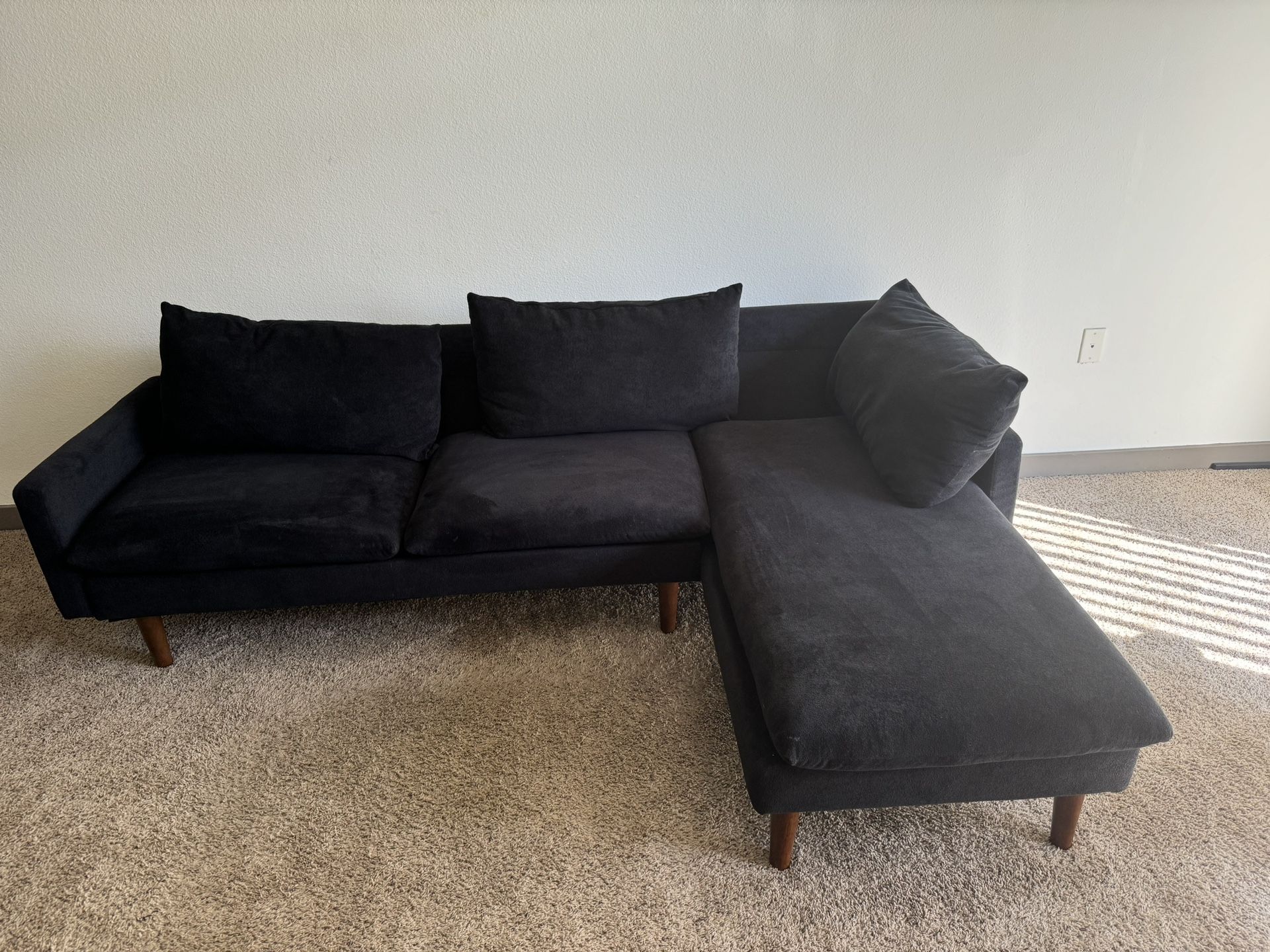 Black Sectional