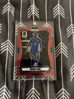 2026 FIFA World Cup Prism Red Wave Michael Olise Rare