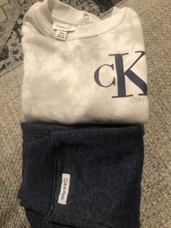 Calvin Klein 24 Months Two - Piece Jogger Set