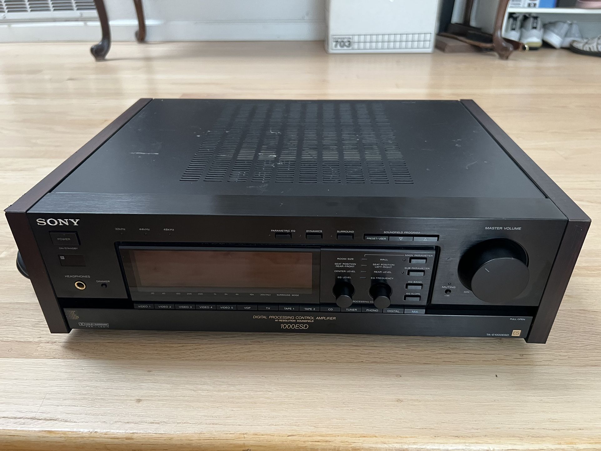 Sony ES Grade TA-E1000ESD Preamplifier Digital Decoder DAC