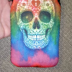 NWT SkullCandy Multicolored Cigarette Pouch