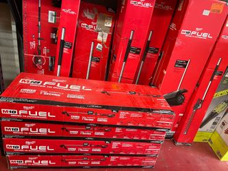Milwaukee m18 fuel Weedeater and attachments