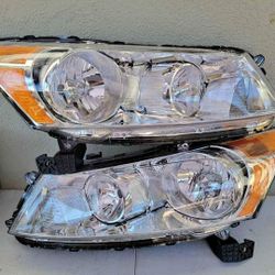 08-12 Honda Accord Headlights Luces Micas Calaveras Faros Faroles
