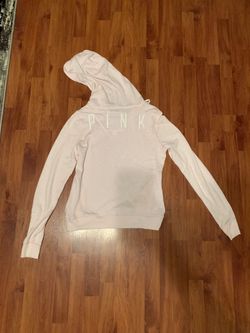 VS pink light pink thin hoodie