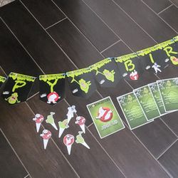 Free! Ghostbusters Party Supplies- New!
