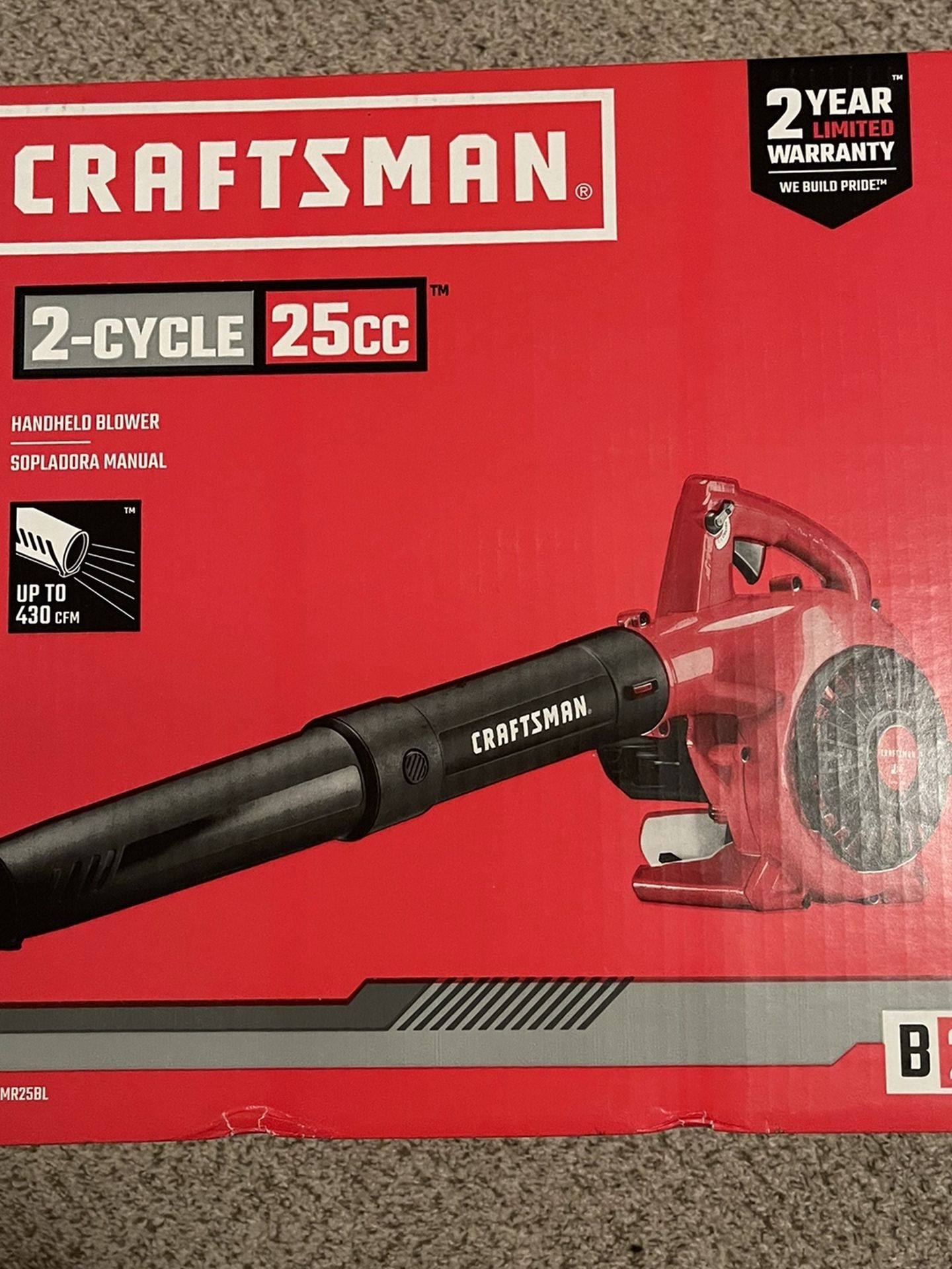 Craftsman 2Cycle 25CC Leafblower ***BRAND NEW IN BOX*** for Sale in