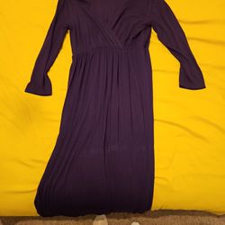 Women's Purple Maxi Dress