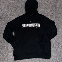 True Religion Hoodie Sz L 