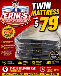 Twin mattress