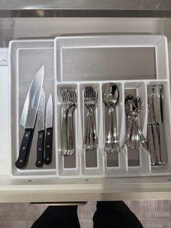 Henckels Solution Knife Set + Stainless Flatware – Kitchen Lot