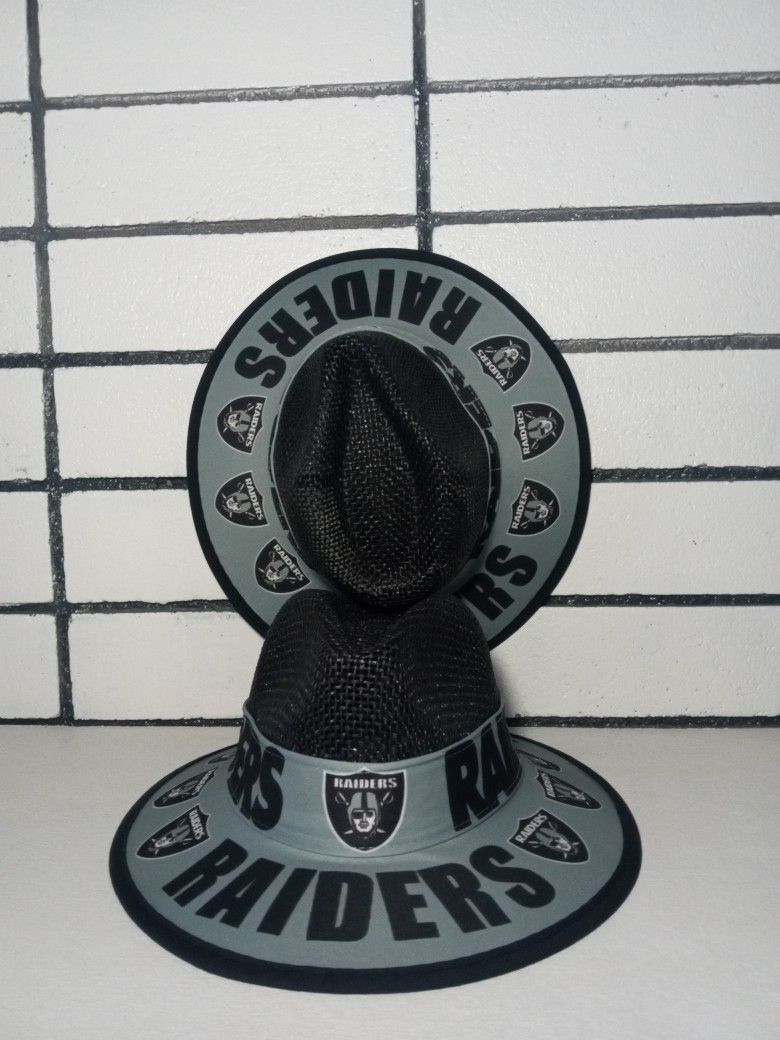 Raiders Fedora Hat Adjustable Fits All Size $25 Each