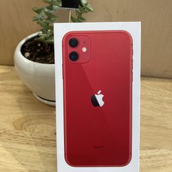 Apple IPhone 11 64Gb Red Unlocked For Any Carrier/IPhone 11 64Gb Liberado Para Cualquier Compañia 