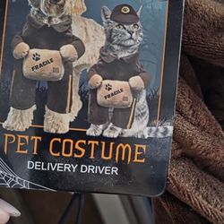 New Pet Costume ( Delivery Driver)