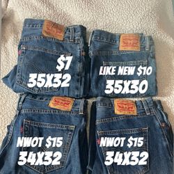 Levi’s 505 Men’s Jeans Lot