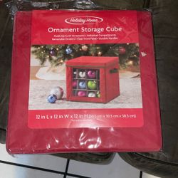 Ornament Storage Cube Holds 64 