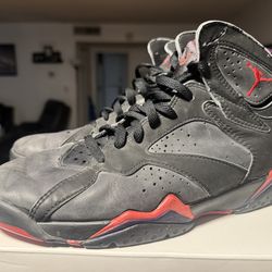 Air Jordan 7 Black/Red Original 1992 Sz. 95