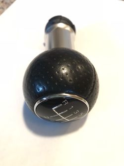 Audi A4 shift Knob-perforated leather