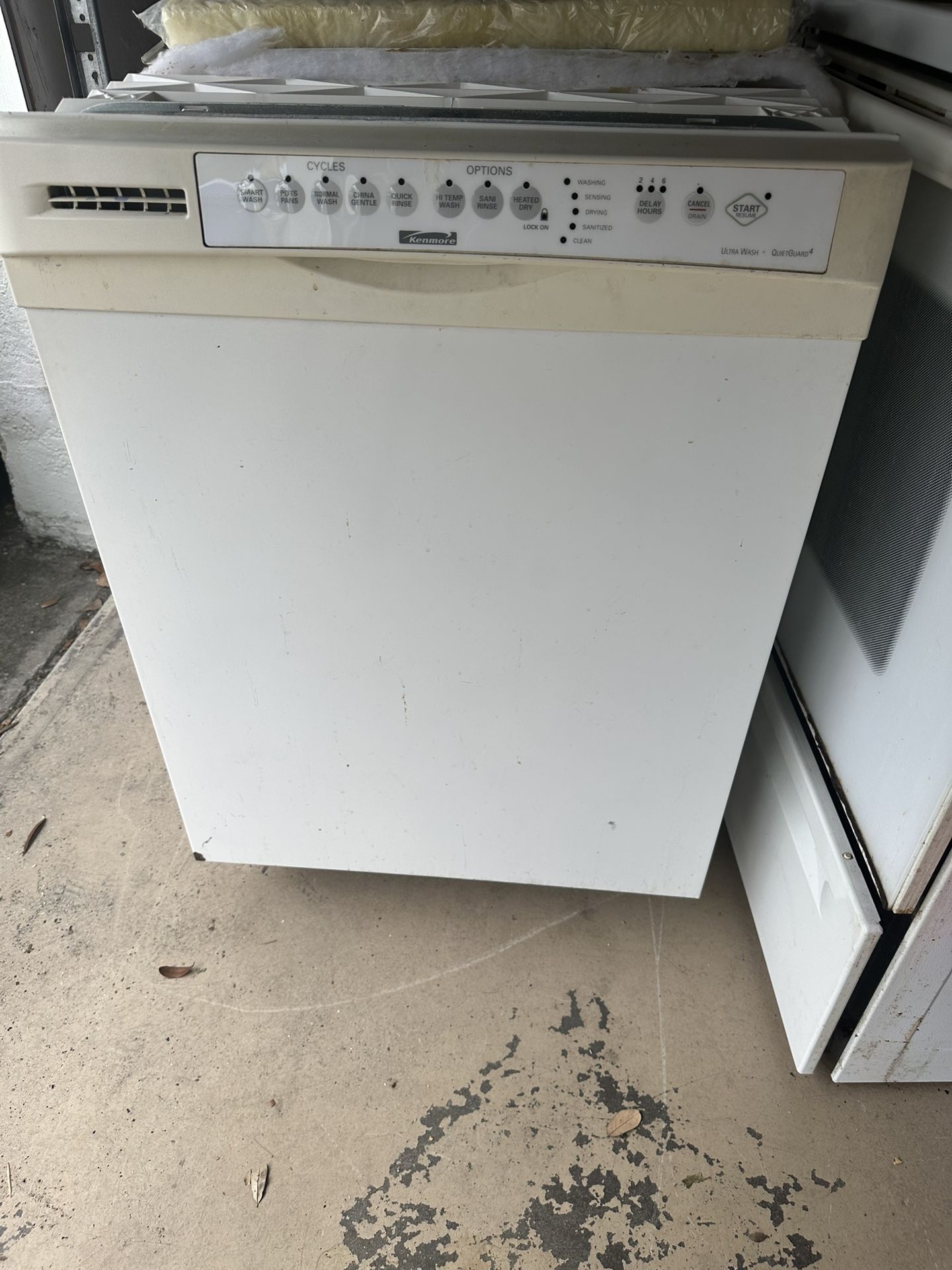 Free dishwasher
