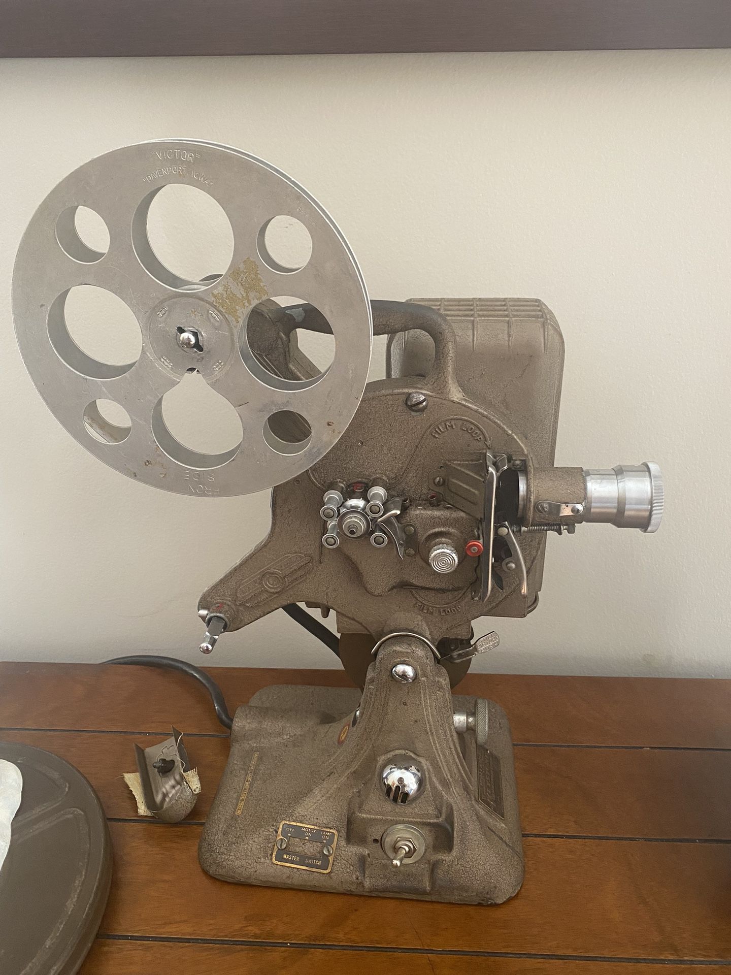 Working 1939s Film Projector