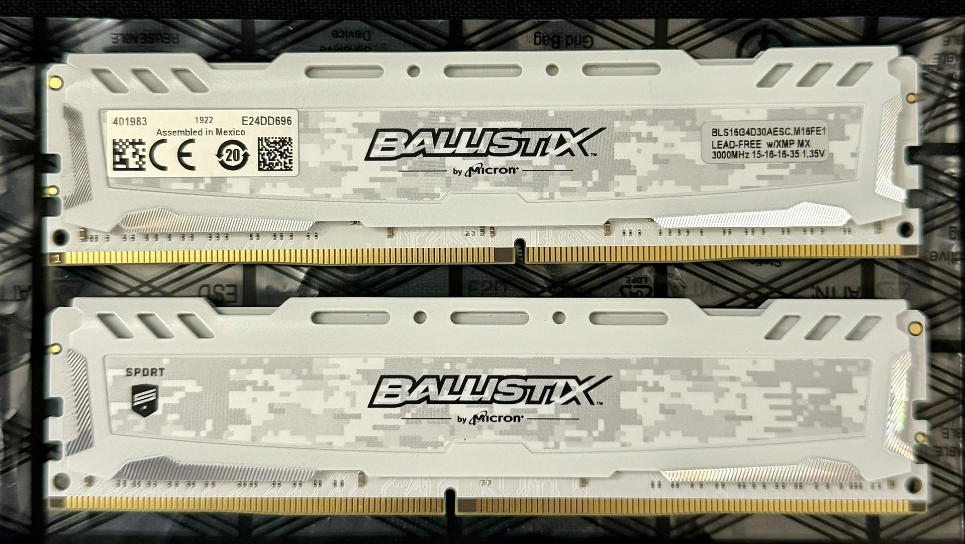 Ballistix Sport 3000Mhz DDR4 RAM 32GB