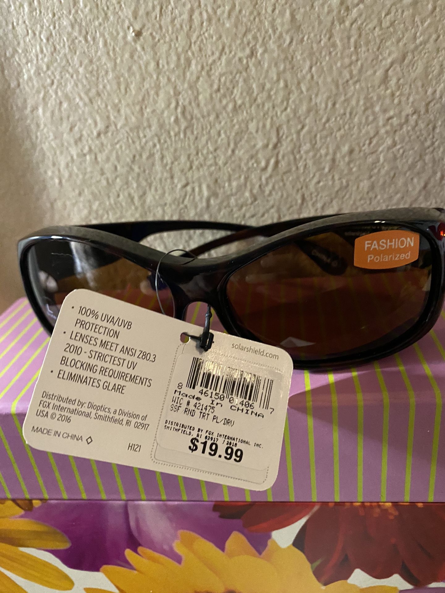 “Fit Over” Polarized Sunglasses*NWT*