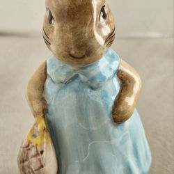 Vintage Beatrix Potter - Mrs. Flopsy Bunny Rabbit Figurine F. Warne & Co....