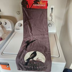 Ghoulish Carnivale Halloween Table Runner 13x72