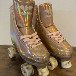 Brand New Angel Skates — Rose Gold – Size 10 – Never Used