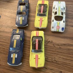 Ideal Mini Motorific Pontiac Firebird & Mustang Slot Car 1969 68 Body only