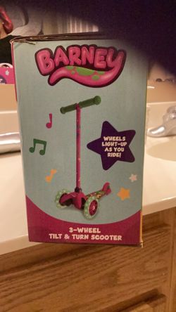 Barney Kids Scooter