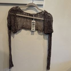 Urban Outfitters Shawl See Through Top