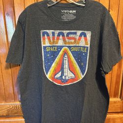 Blue NASA Shuttle T-Shirt 