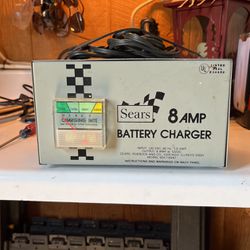 Sears 8 Amp Battery Charger 