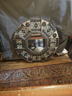 Talavera Pottery Mirror